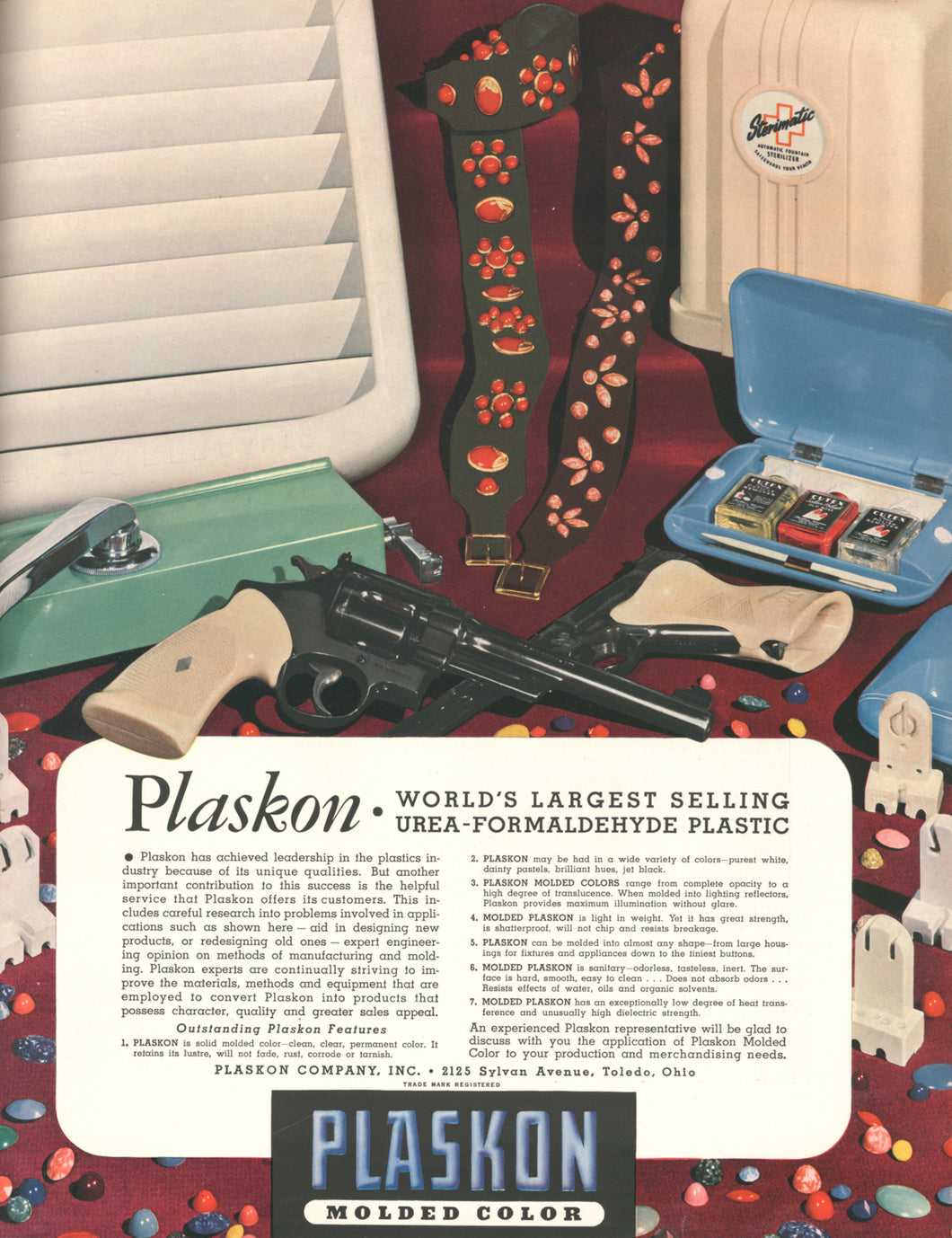 Plaskon 1940 Art Print