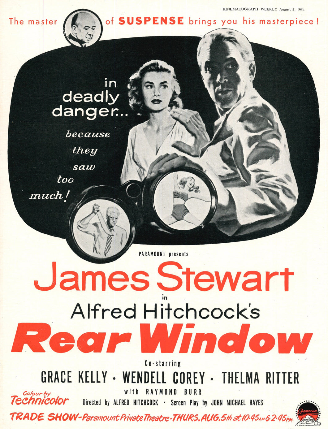Rear Window Art Print