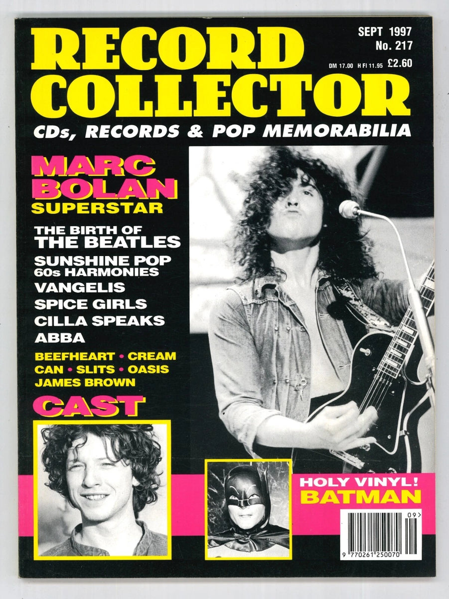 Record Collector No 217 Sept 1997 – Vintage Magazine Company