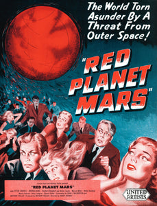 Red Planet Mars Art Print