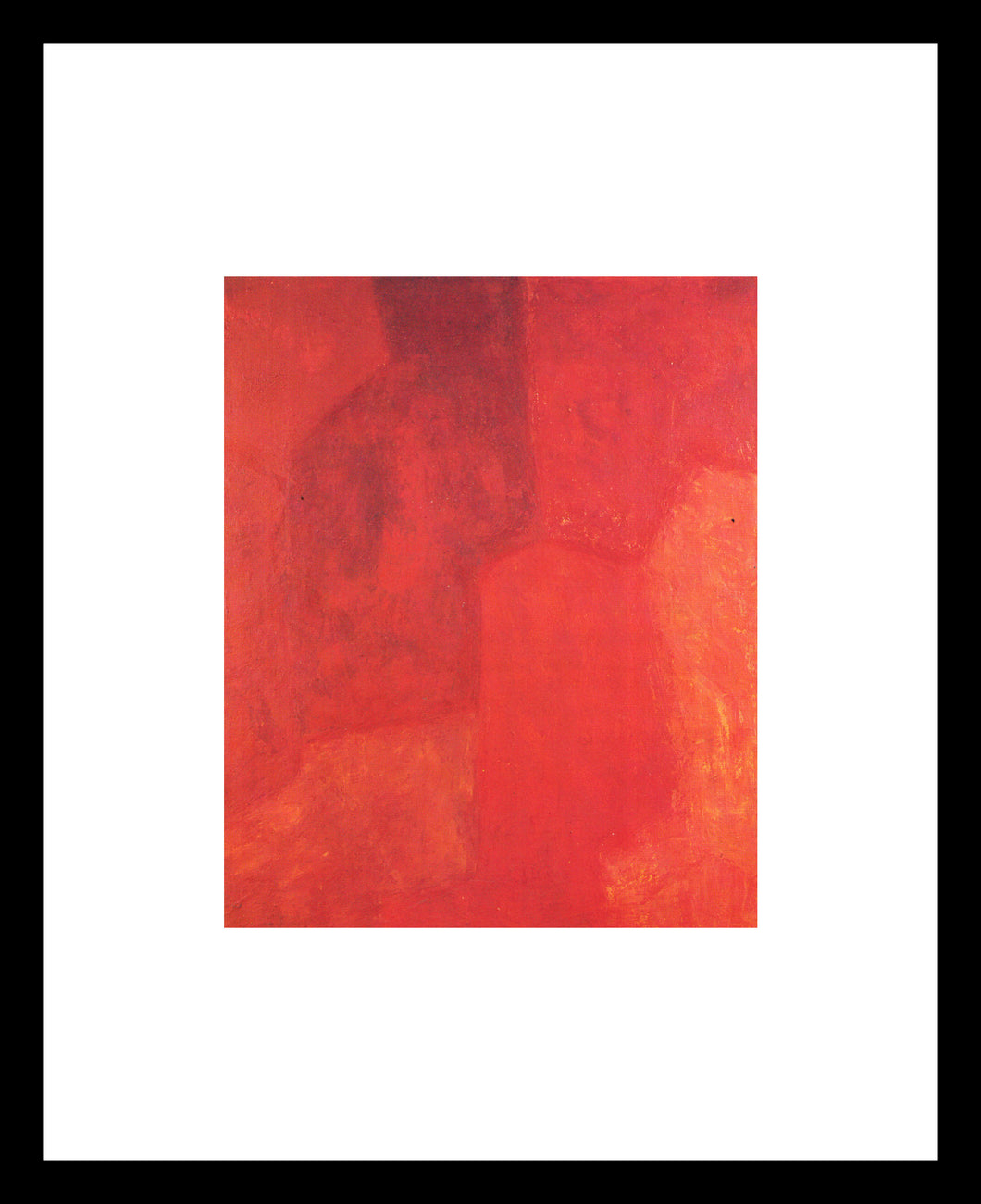 Serge Poliakoff Composition 1963 Window Mounted Tear sheet