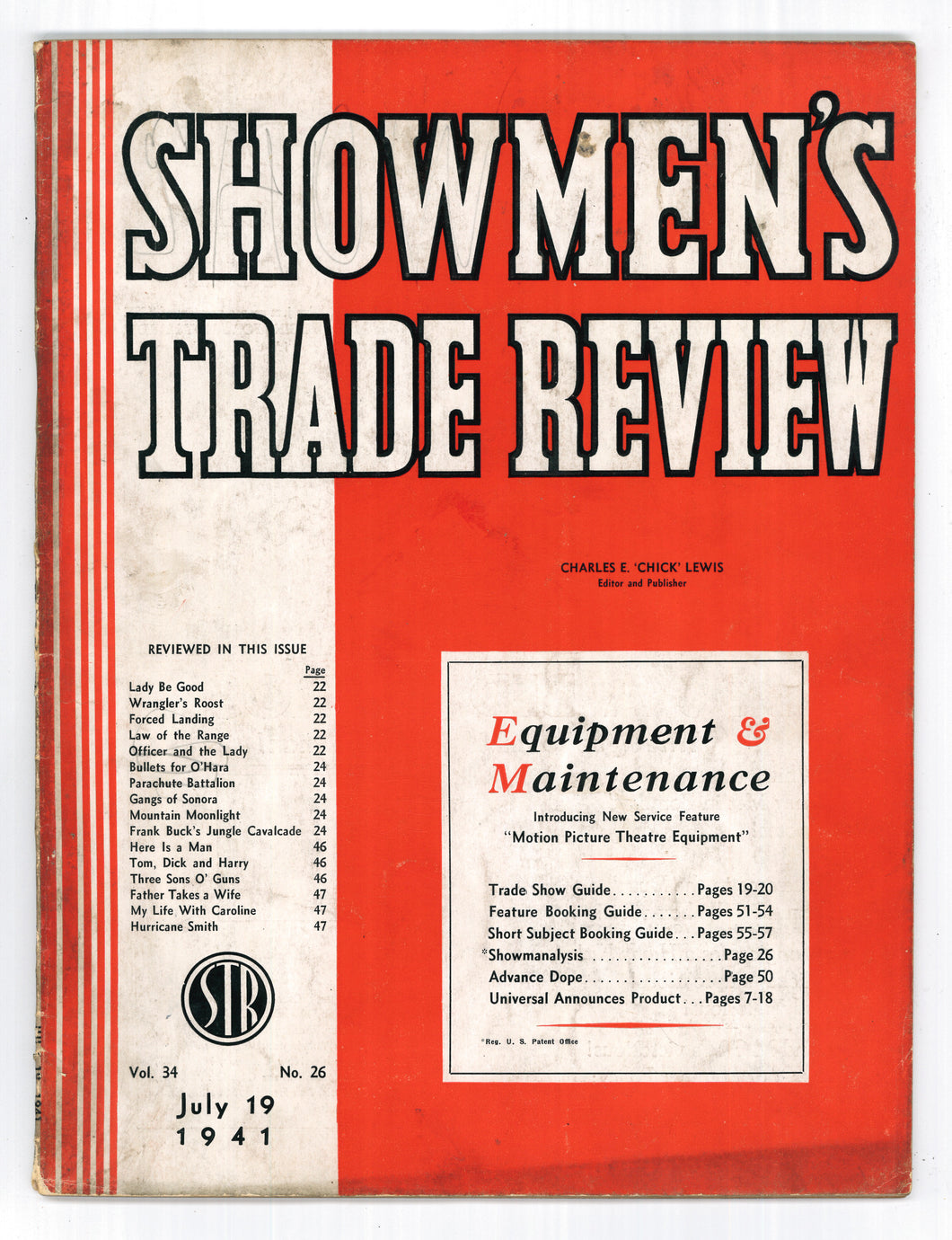 Showmens Trade Review Vol 34 No 26 July 19 1941
