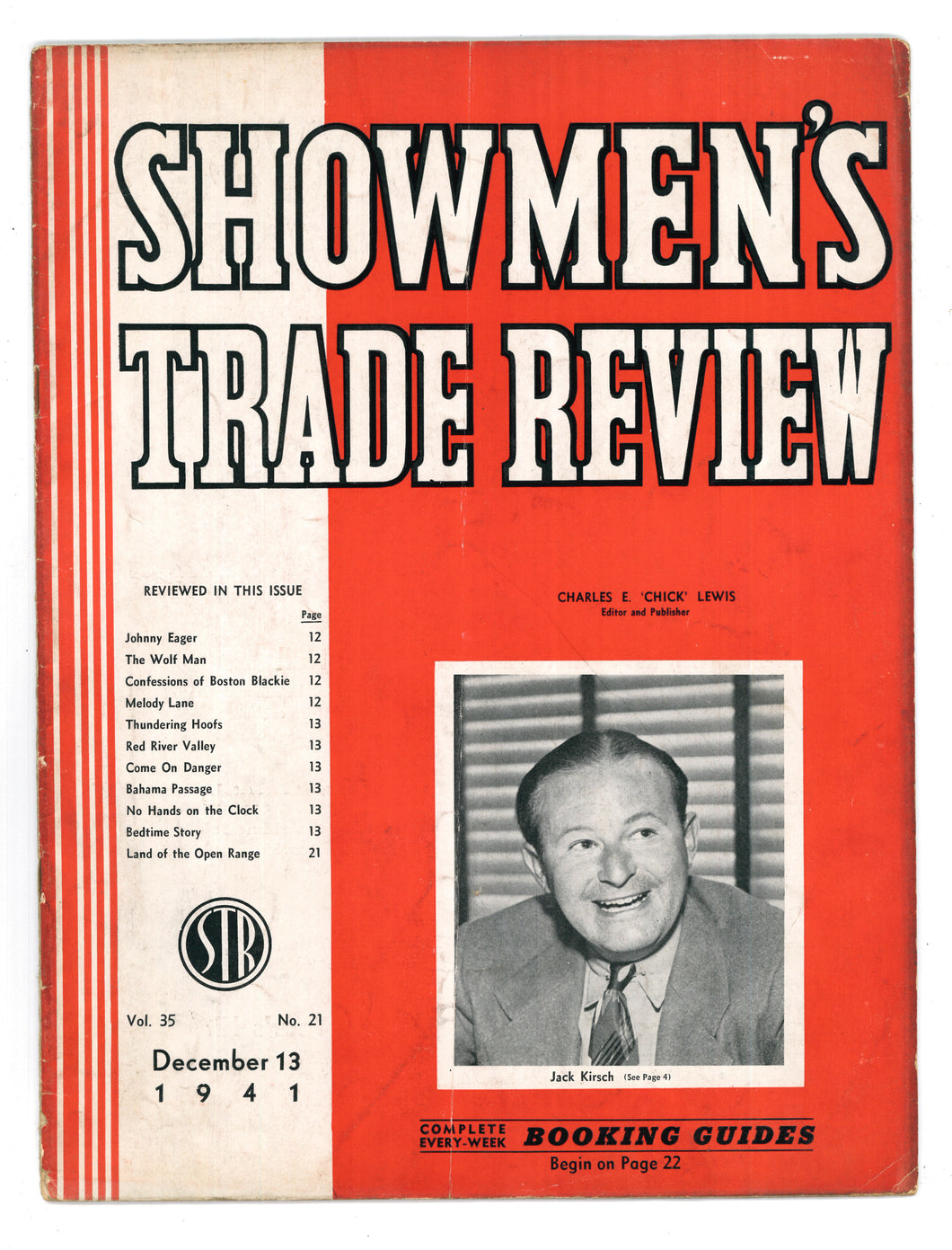 Showmens Trade Review Vol 35 No 21 Dec 13 1941