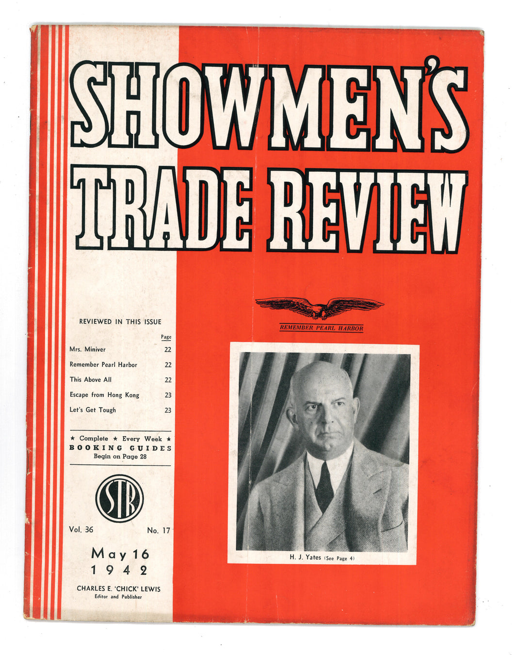 Showmens Trade Review Vol 36 No 17 May 16 1942