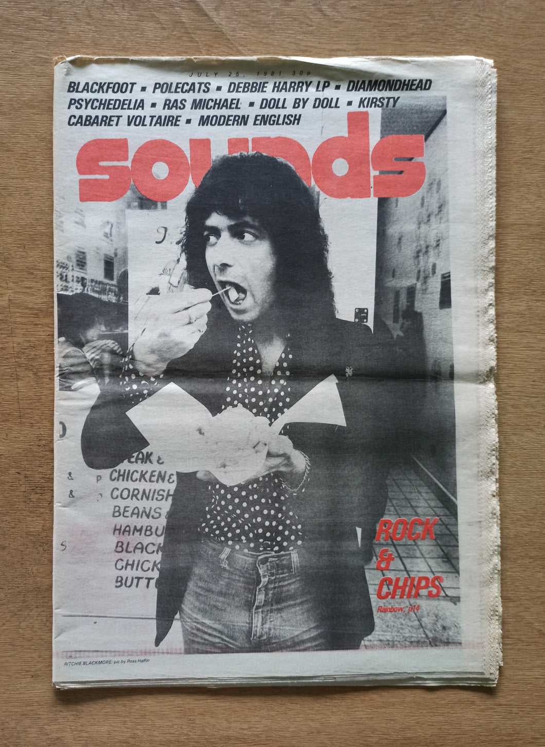 Sounds July 25 1981
