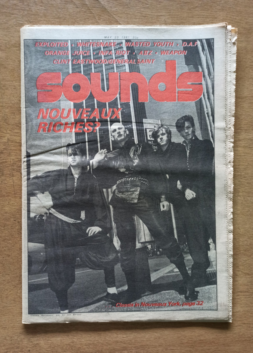 Sounds May 23 1981 – Vintage Magazine Company