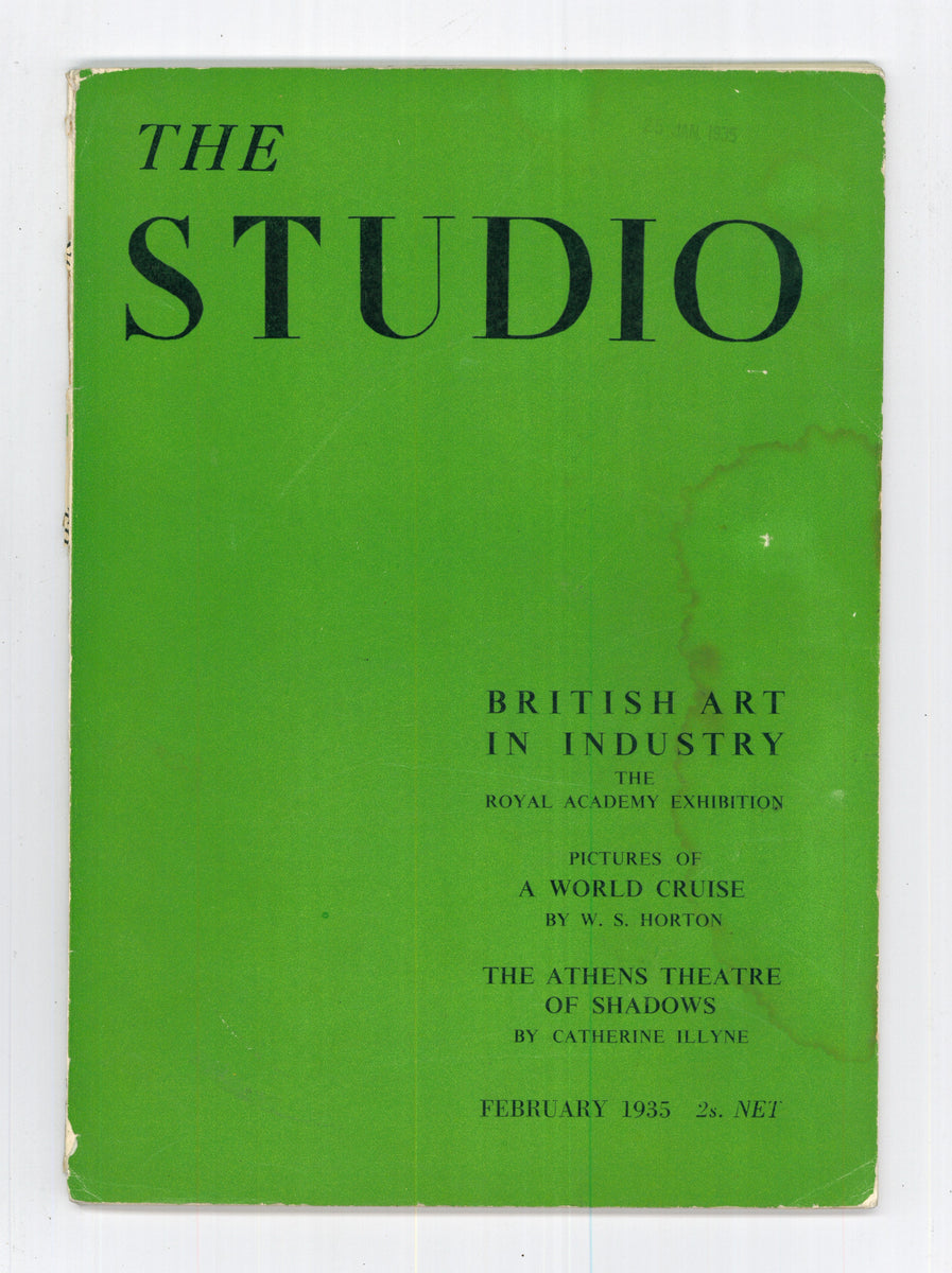 Studio Feb 1935 – Vintage Magazine Company