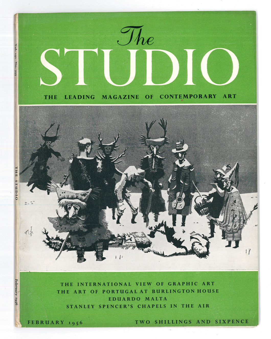 Studio Feb 1956 – Vintage Magazine Company