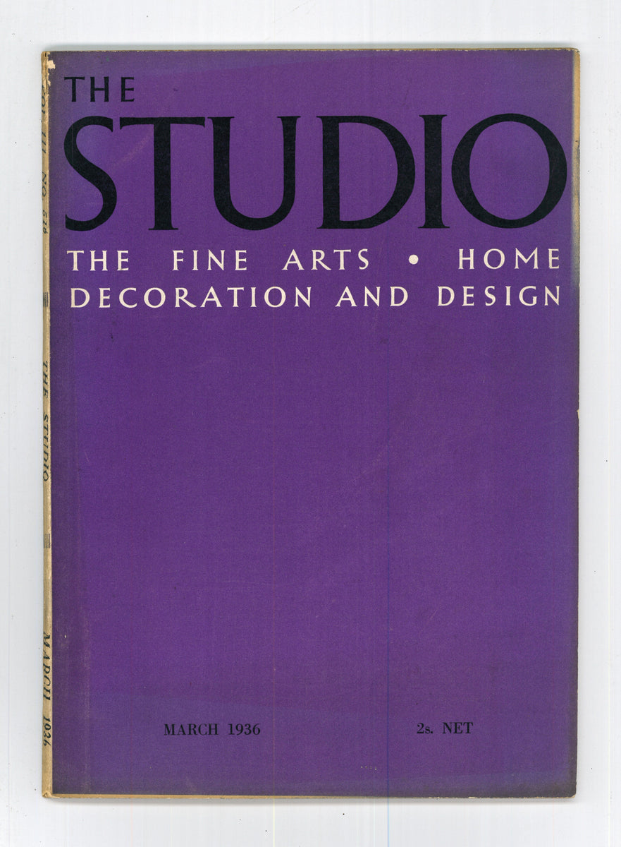 Studio March 1936 – Vintage Magazine Company