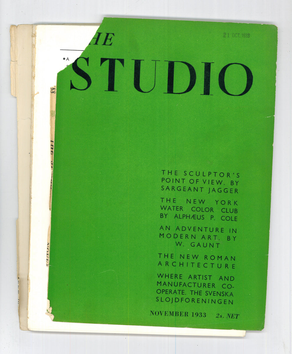 Studio Nov 1933 – Vintage Magazine Company