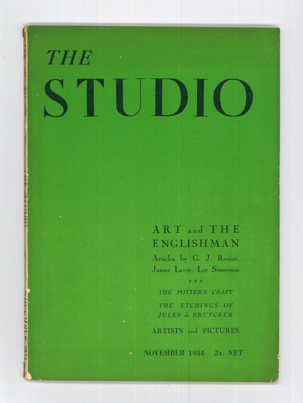 Studio Nov 1934 – Vintage Magazine Company