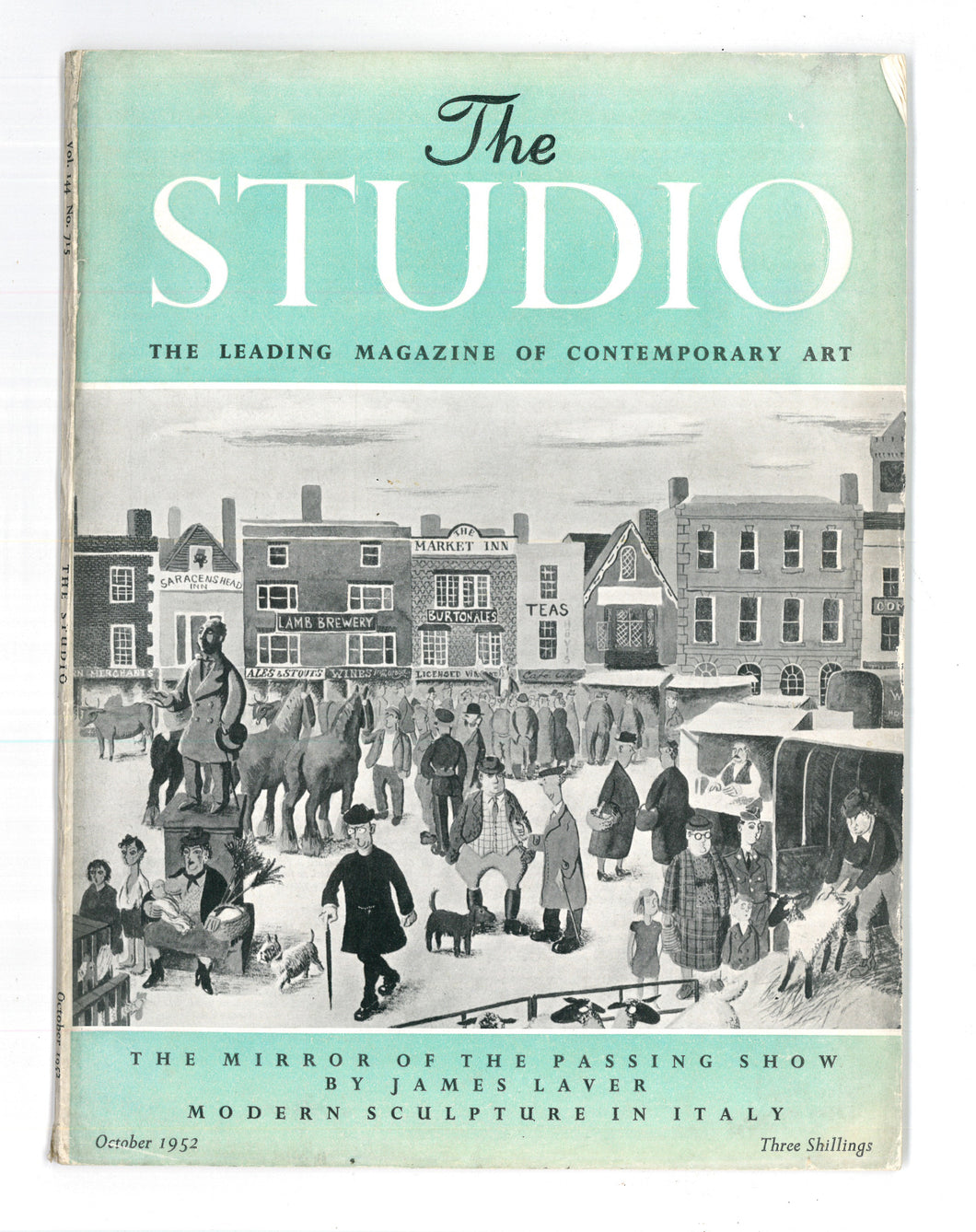 Studio Oct 1952 – Vintage Magazine Company