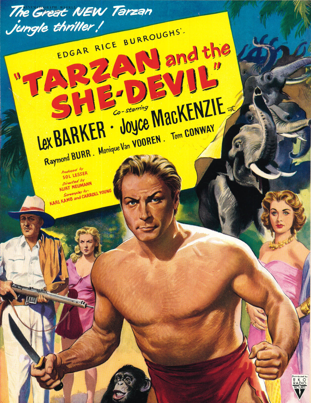 Tarzan and the She Devil Art Print