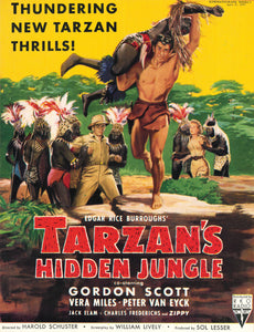 Tarzans Hidden Jungle Art Print
