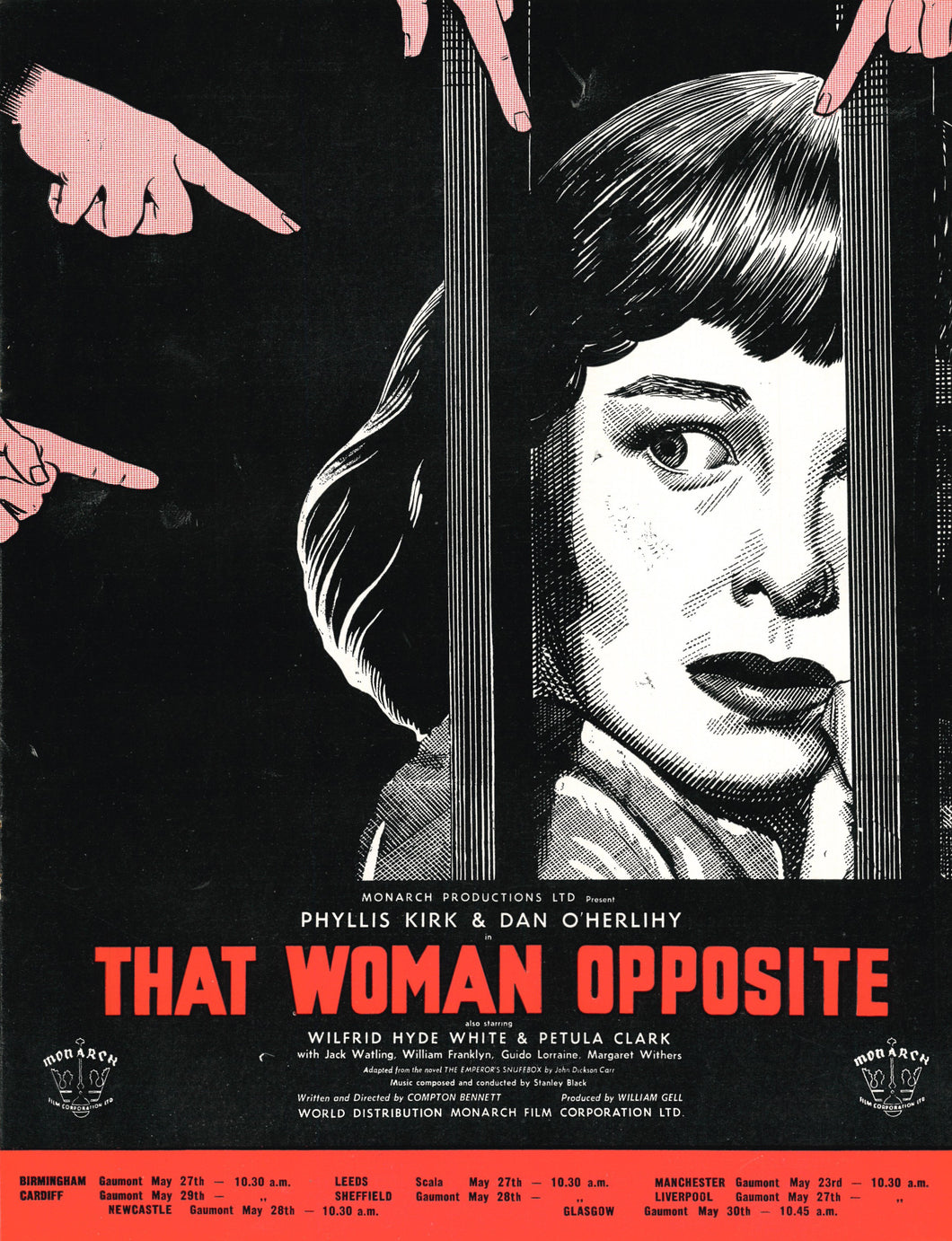 That Woman Opposite Art Print