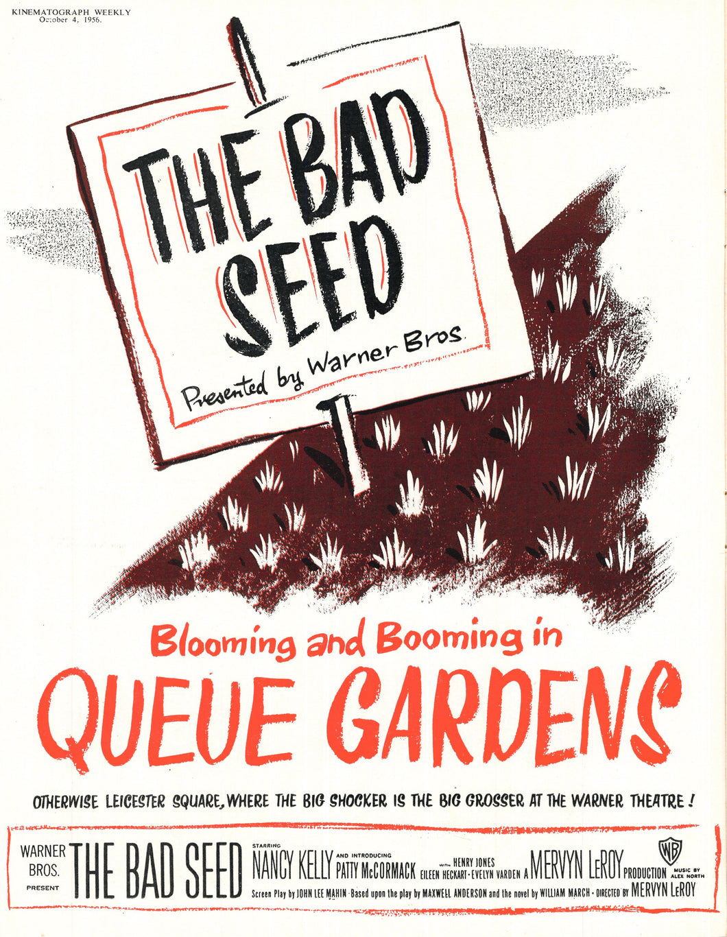 The Bad Seed Art Print