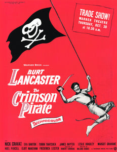 The Crimson Pirate Art Print