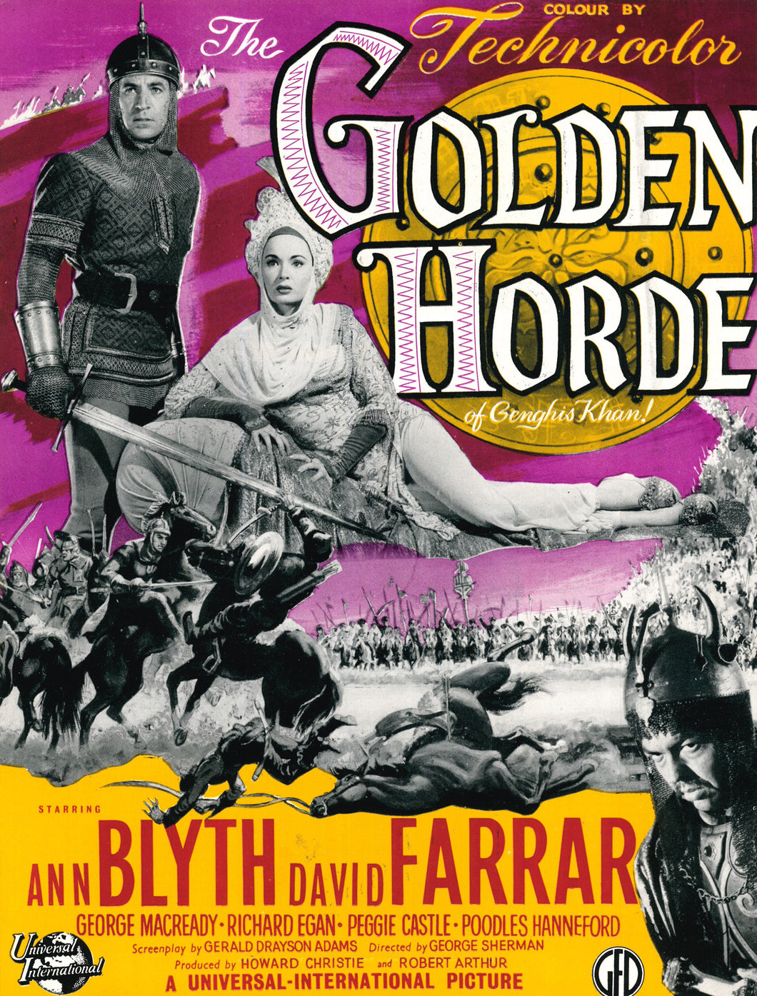 The Golden Horde Art Print