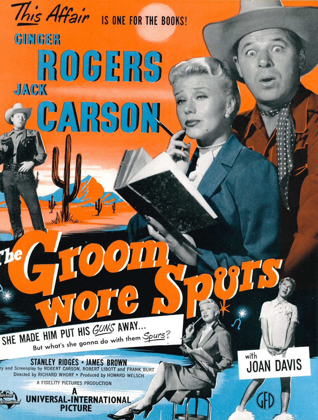 The Groom Wore Spurs Art Print