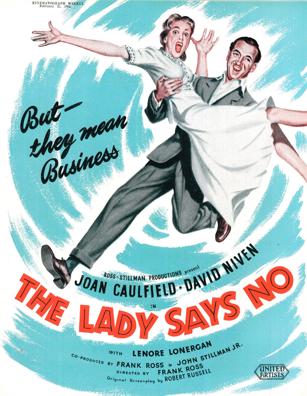 The Lady Says No Art Print
