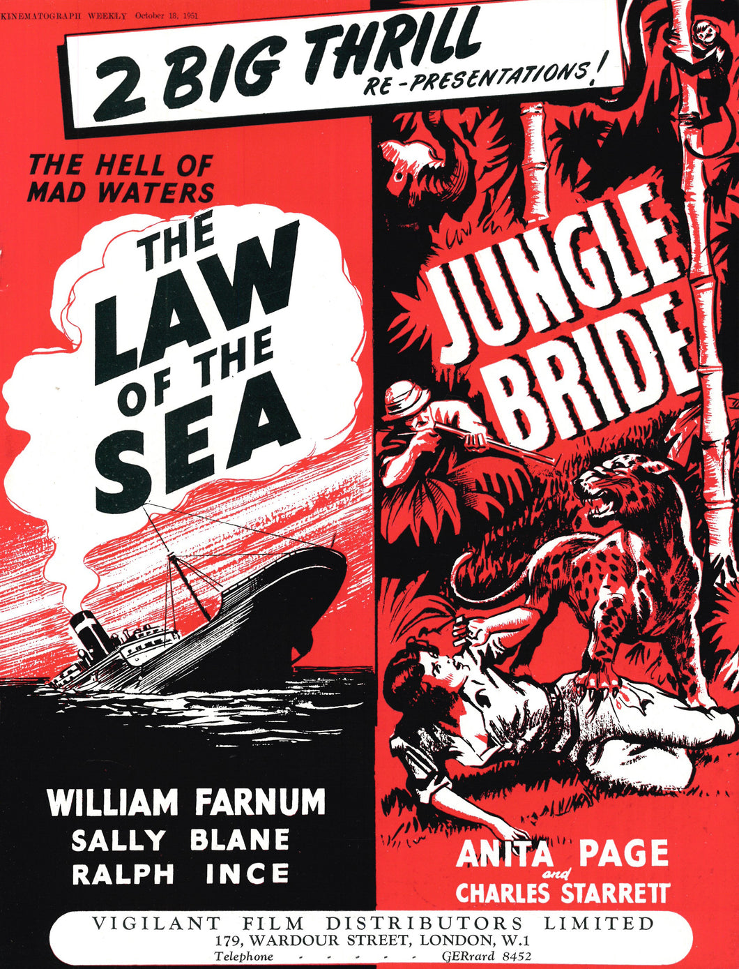 The Law of the Sea / Jungle Bride Art Print
