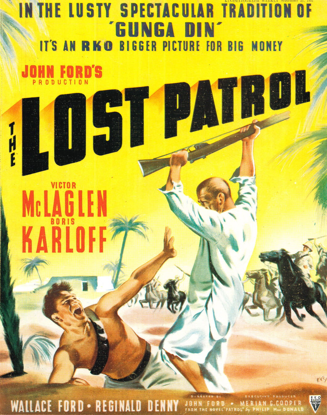 The Lost Patrol Art Print