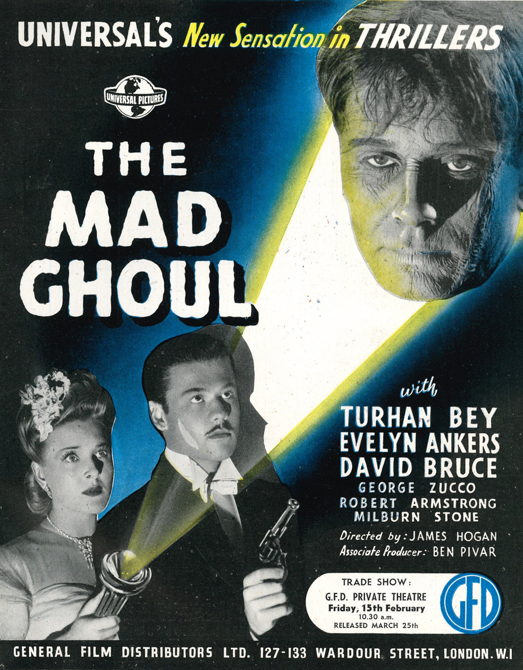 The Mad Ghoul Art Print