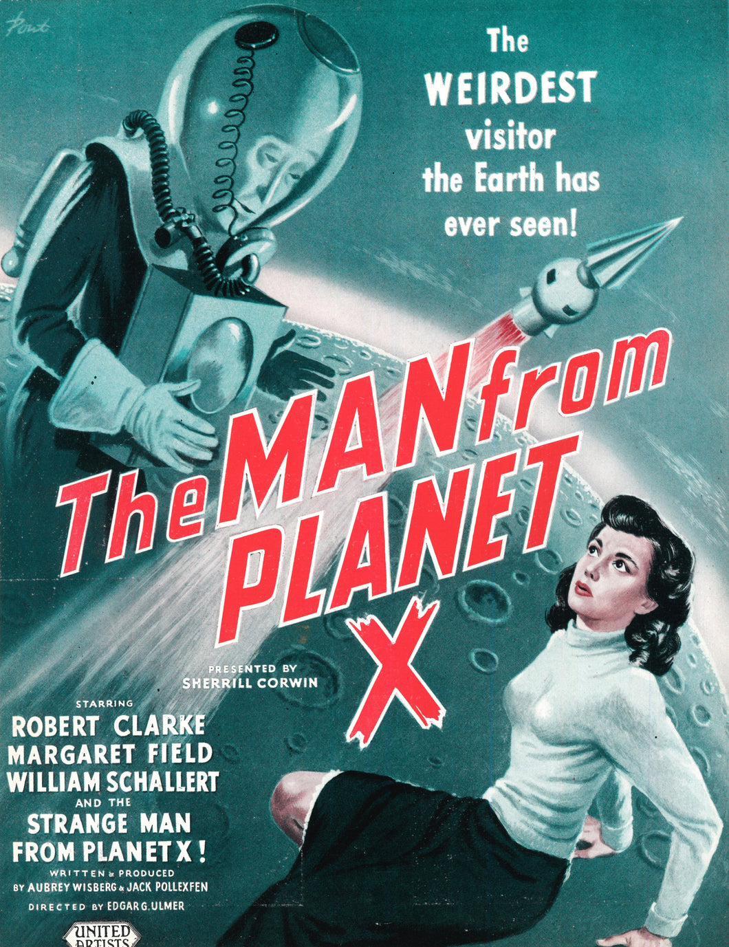 The Man From Planet X Art Print