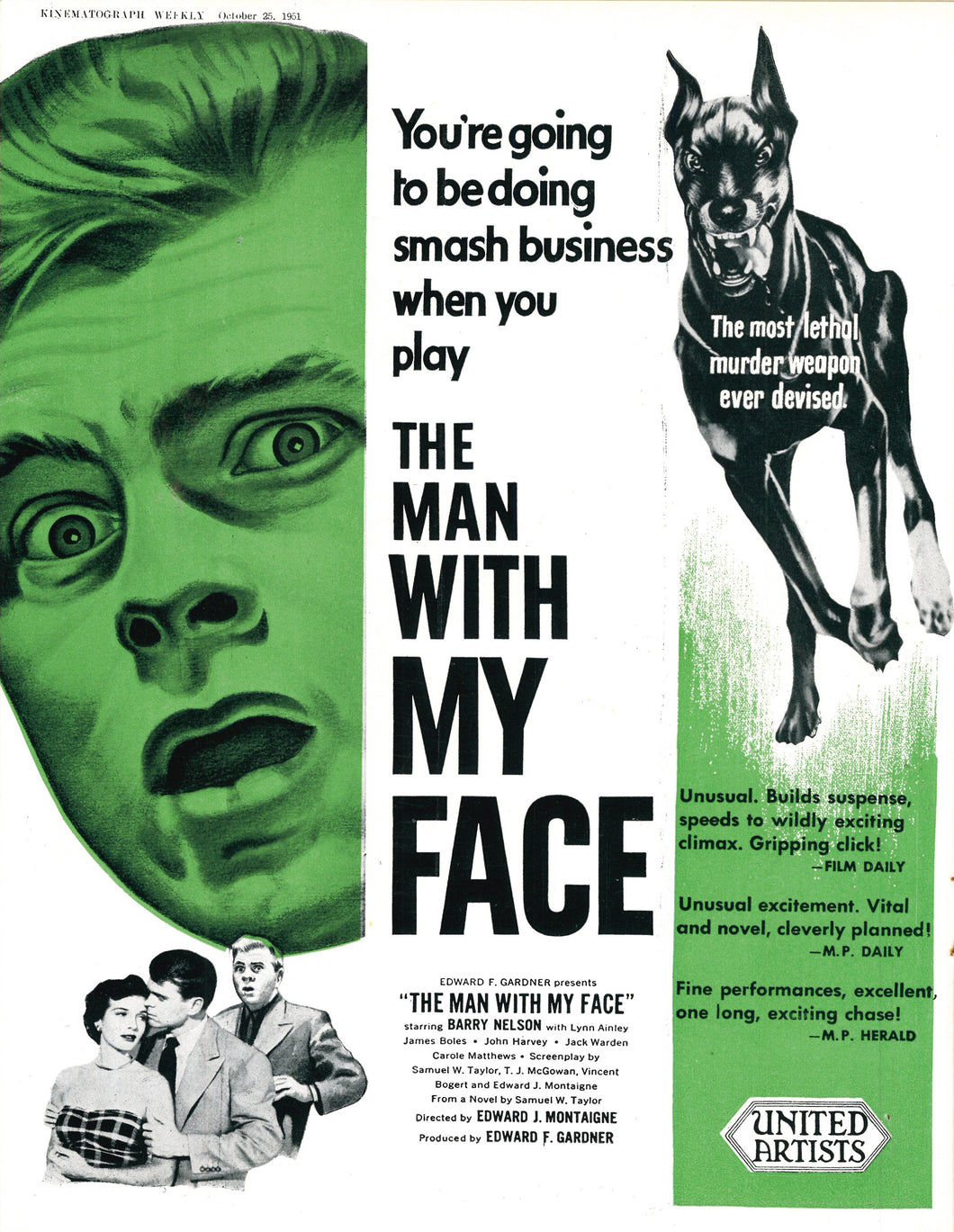 The Man With My Face Art Print