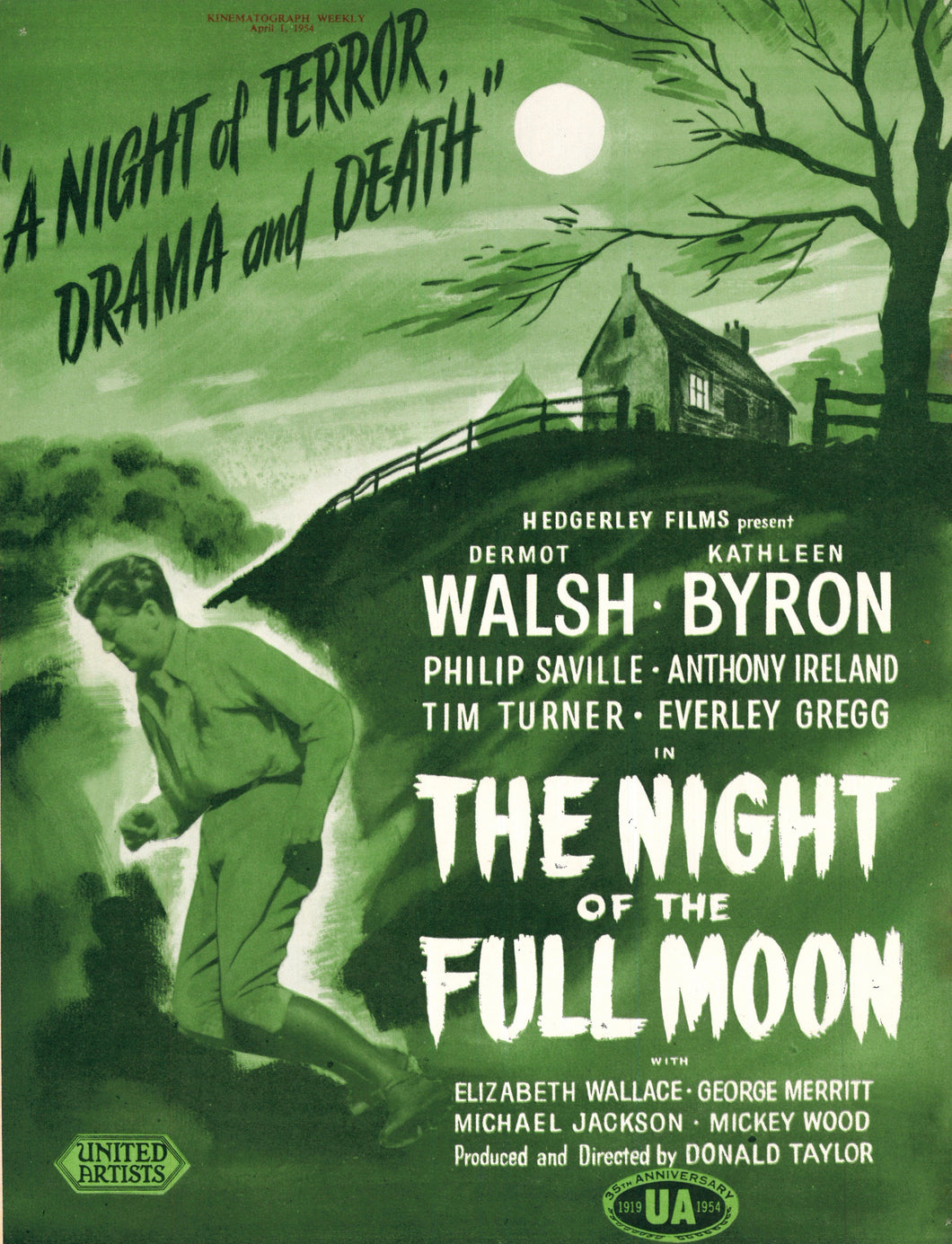 The Night of the Full Moon Art Print