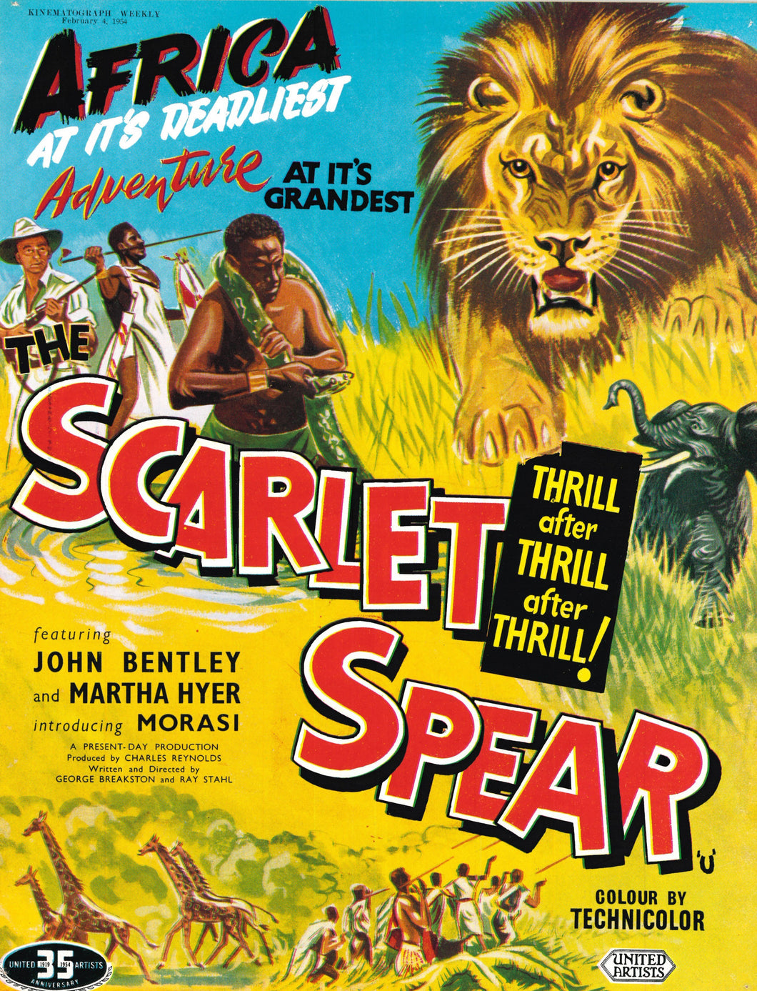 The Scarlet Spear Art Print