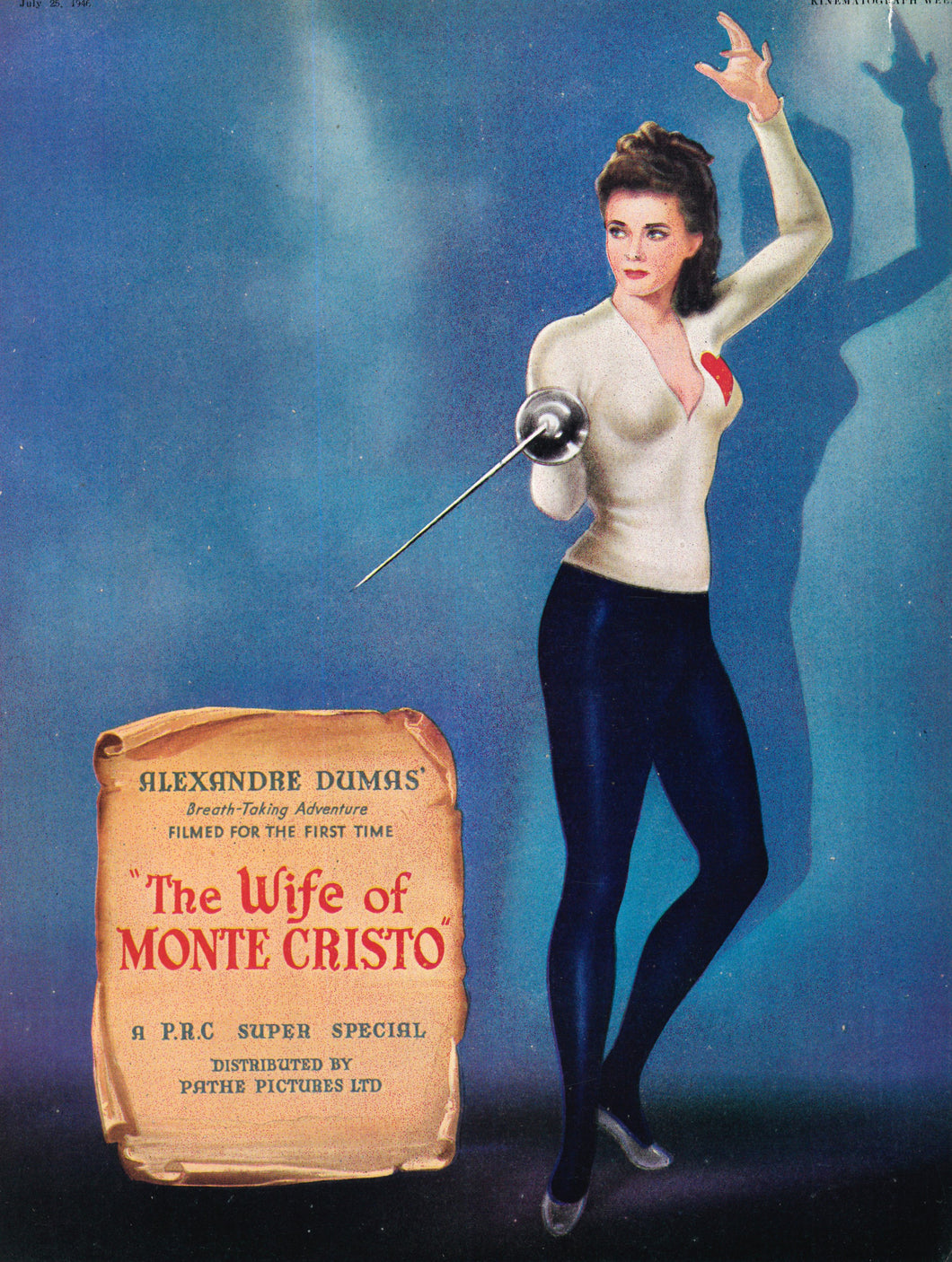 The Wife of Monte Cristo Art Print