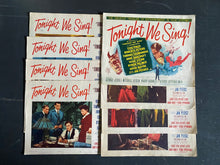 Load image into Gallery viewer, Tonight We Sing, 1953
