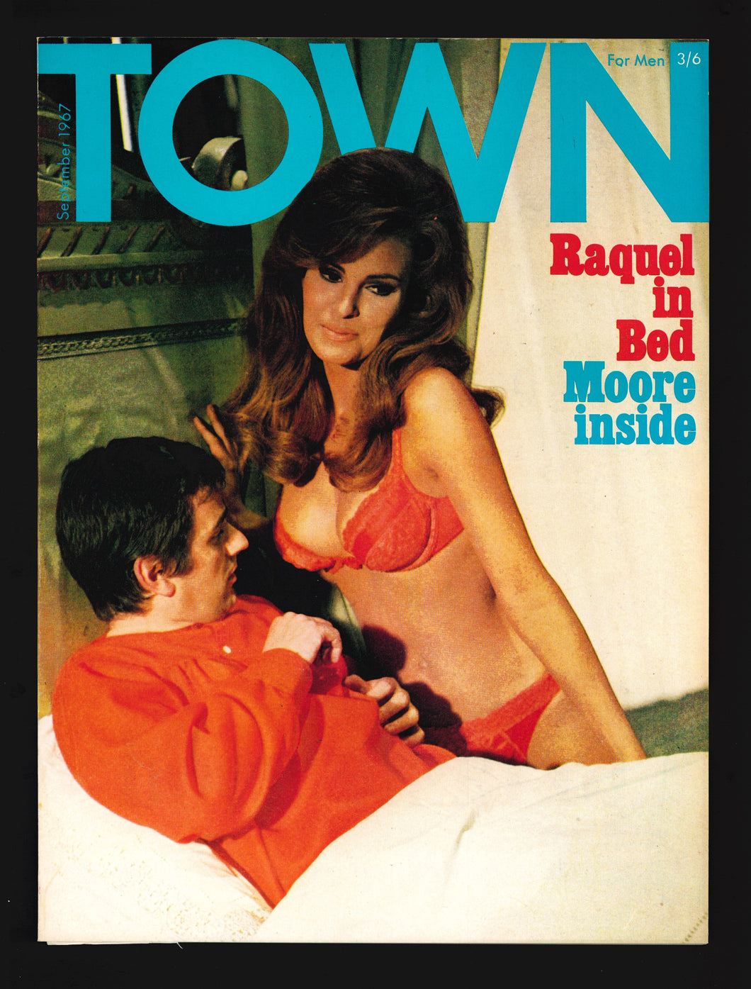 Town Sept 1967 - Raquel Welch and Dudley Moore