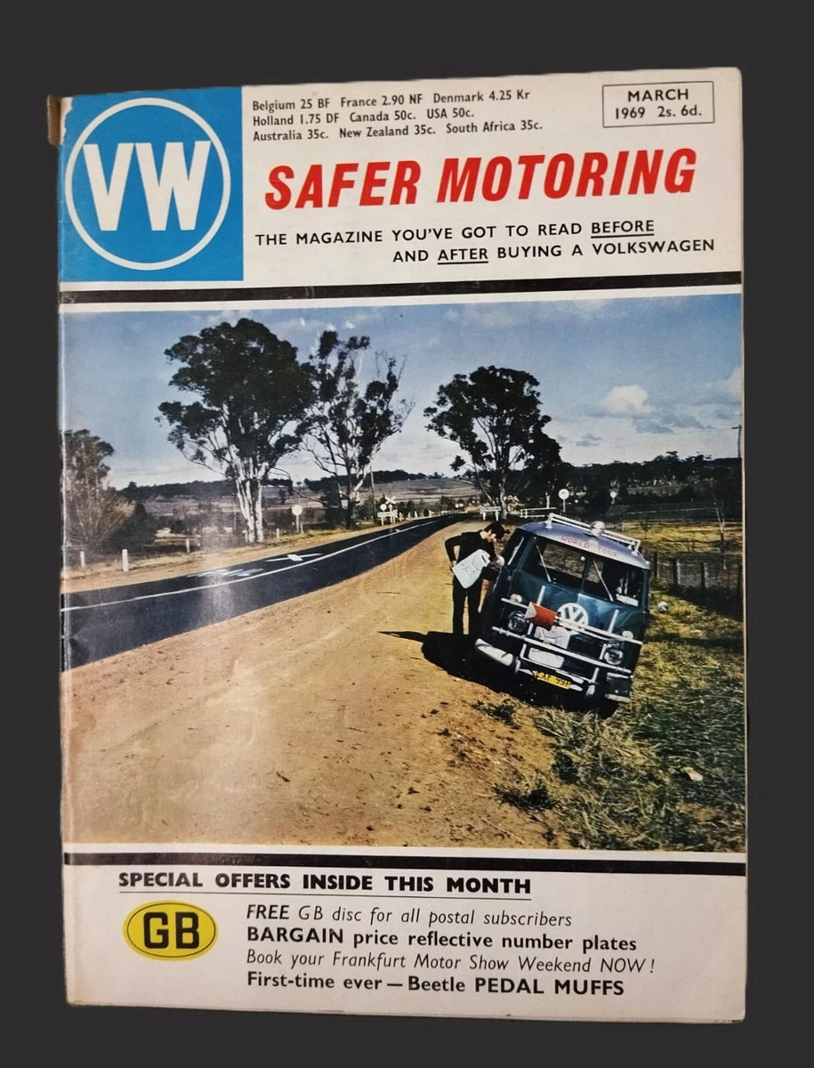 VW Safer Motoring Mar 1969 – Vintage Magazine Company