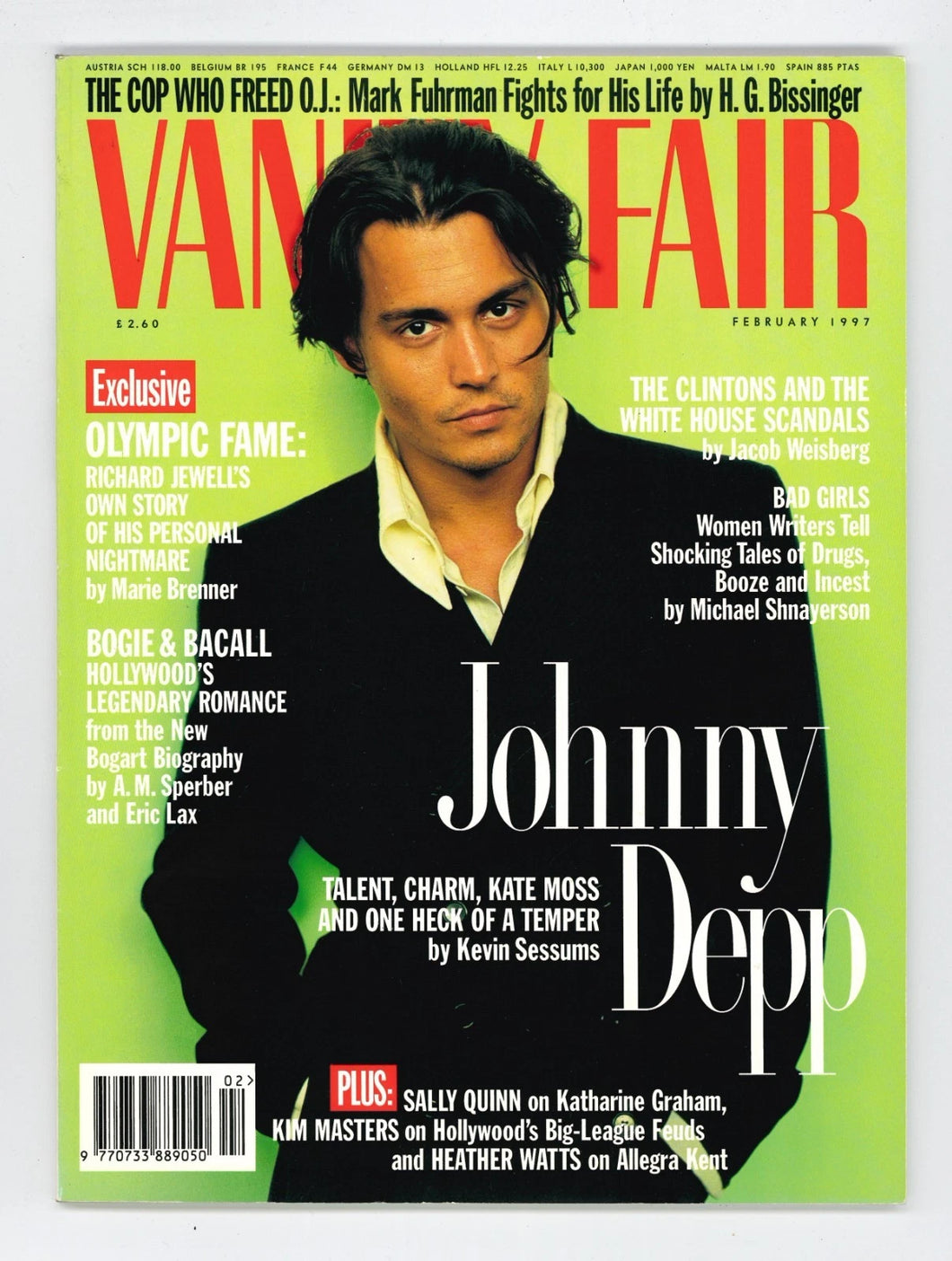 Vanity Fair Feb 1997 – Vintage Magazine Company
