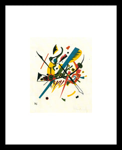 Vassily Kandinsky Kleine Welten 1922 Window Mounted Tear sheet