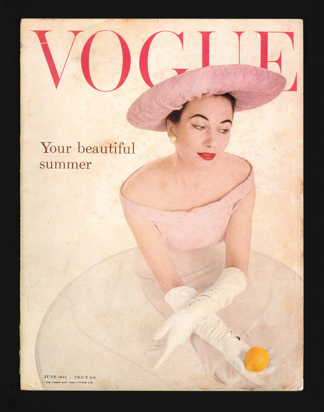 Vogue UK June 1955 Vintage Magazine Company Vogue UK June 1955 Vintage Magazine Company