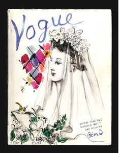 Vogue UK Mar 31 1937 - Bridal Fashion