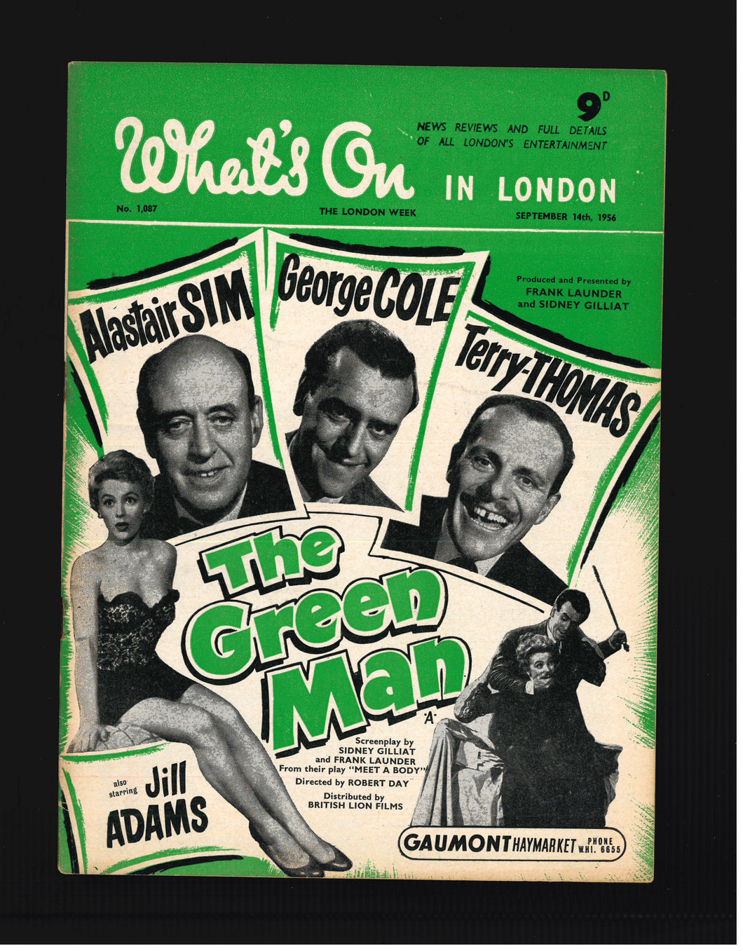 What's On No 1087 Sept 14 1956