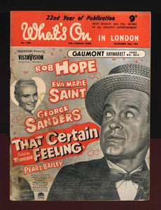 What's On No 1096 Nov 16 1956