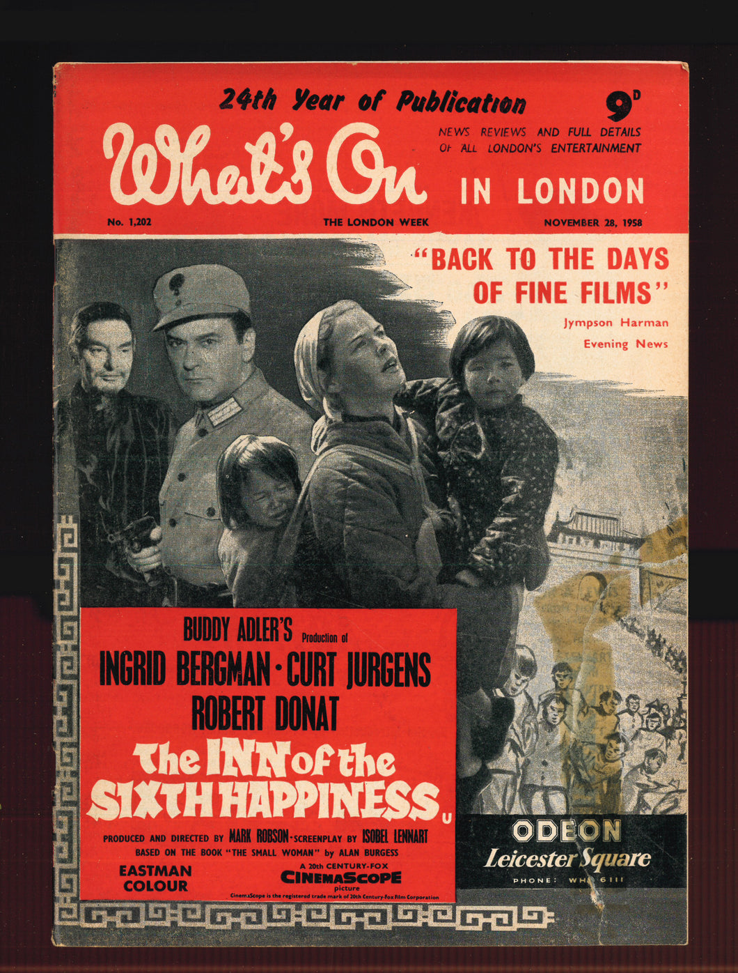 What's On No 1202 Nov 28 1958