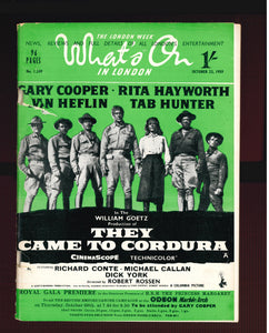 What's On No 1249 Oct 23 1959