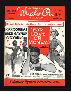 What's On No 1451 Sept 6 1963