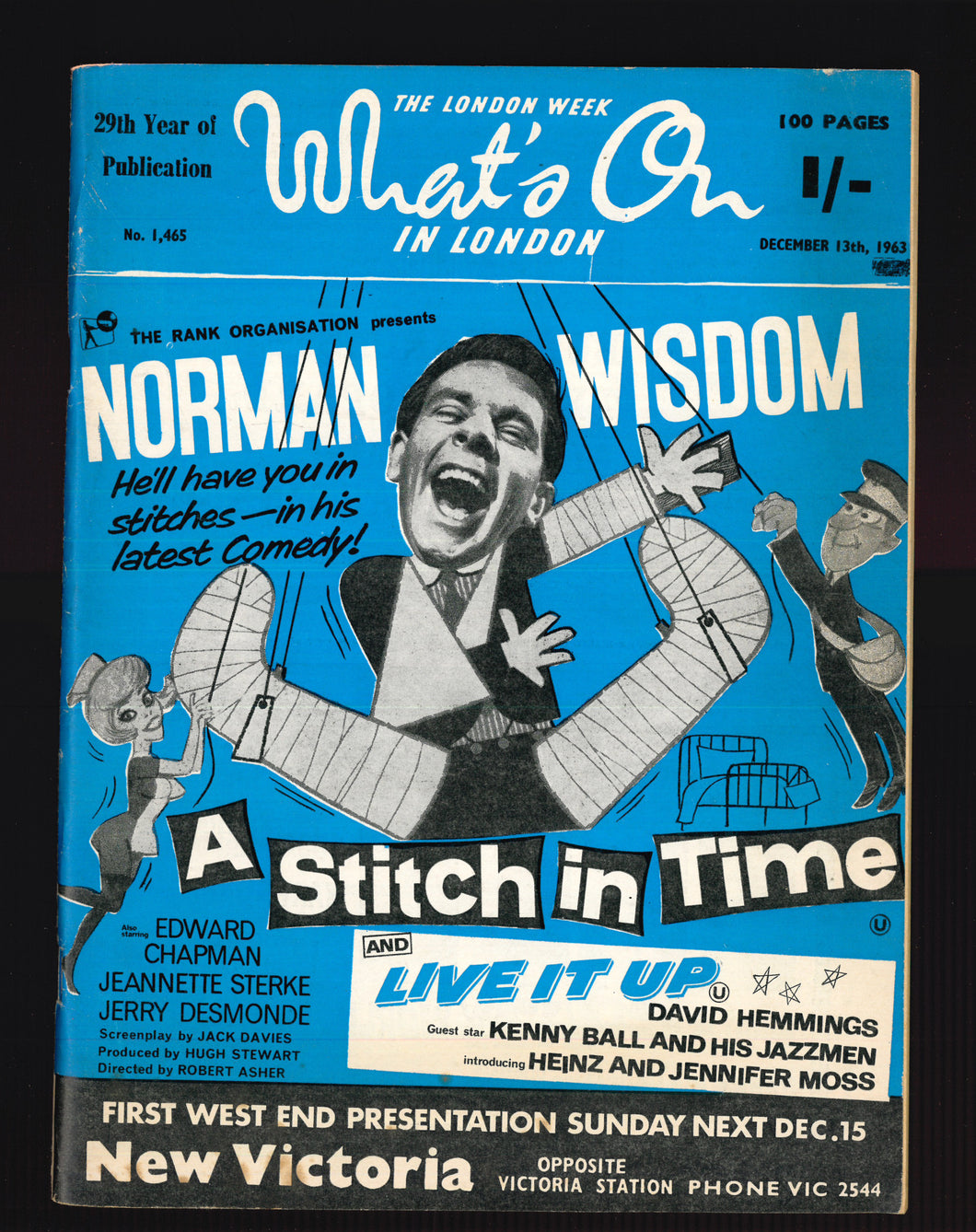 What's On No 1465 Dec 13 1963