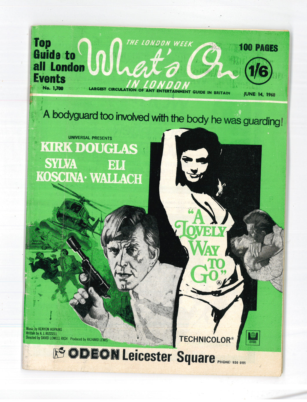 What's On No 1700 June 14 1968