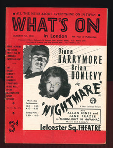 What's On No 374 Jan 1 1943