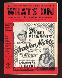 What's On No 378 Jan 29 1943