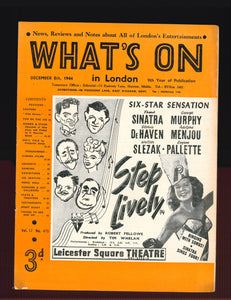 What's On No 475 Dec 8 1944