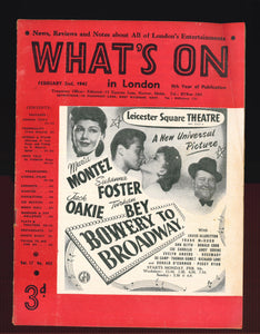 What's On No 483 Feb 2 1945